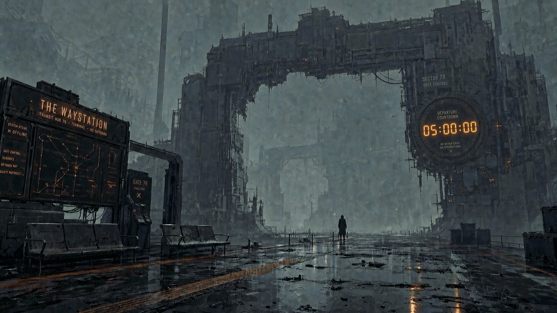 THE RESET, frame from the main cut at 00:00:06