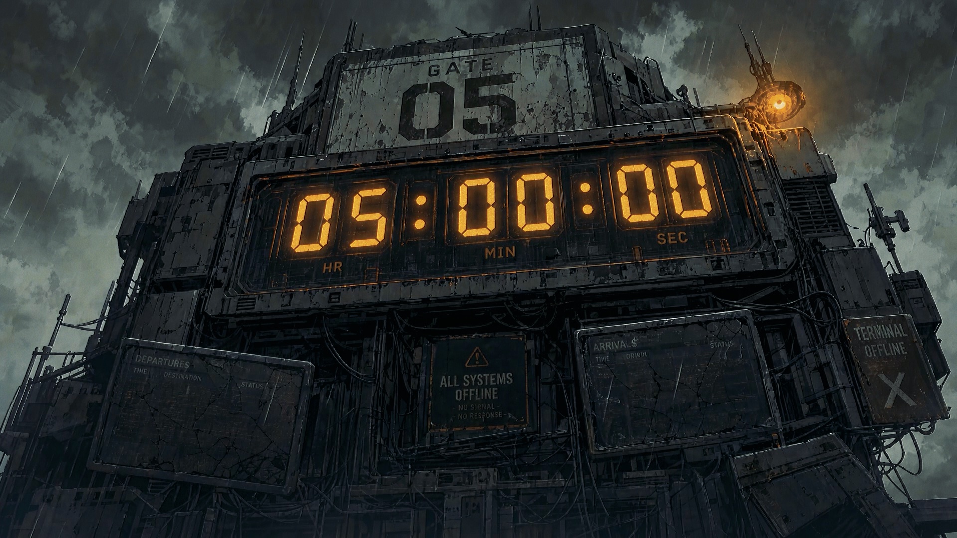 THE RESET, frame from the main cut at 00:00:08