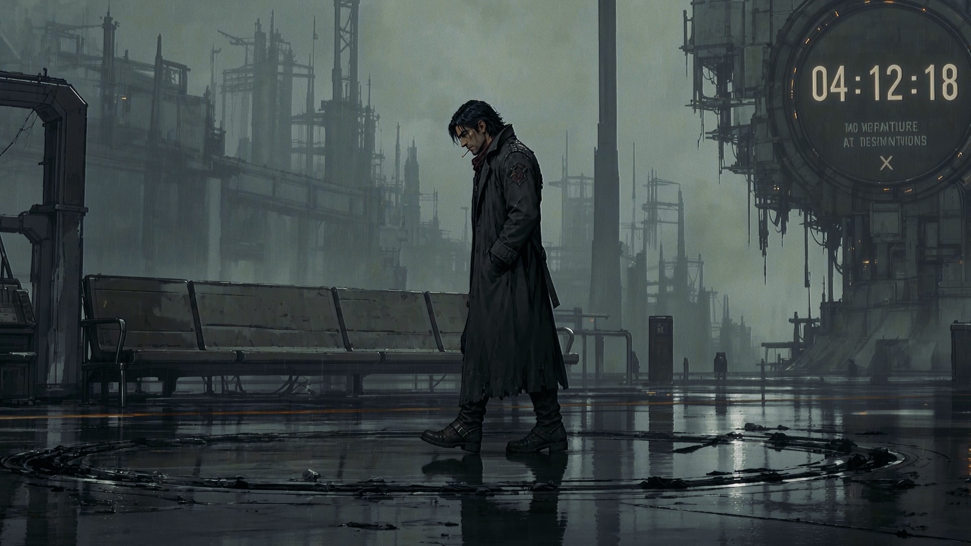 THE RESET, frame from the main cut at 00:00:36