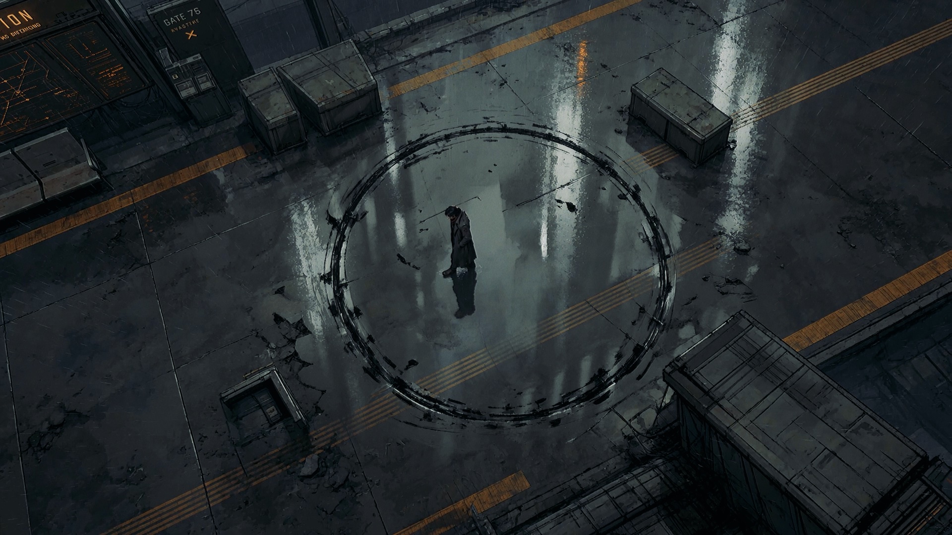 THE RESET, frame from the main cut at 00:00:40