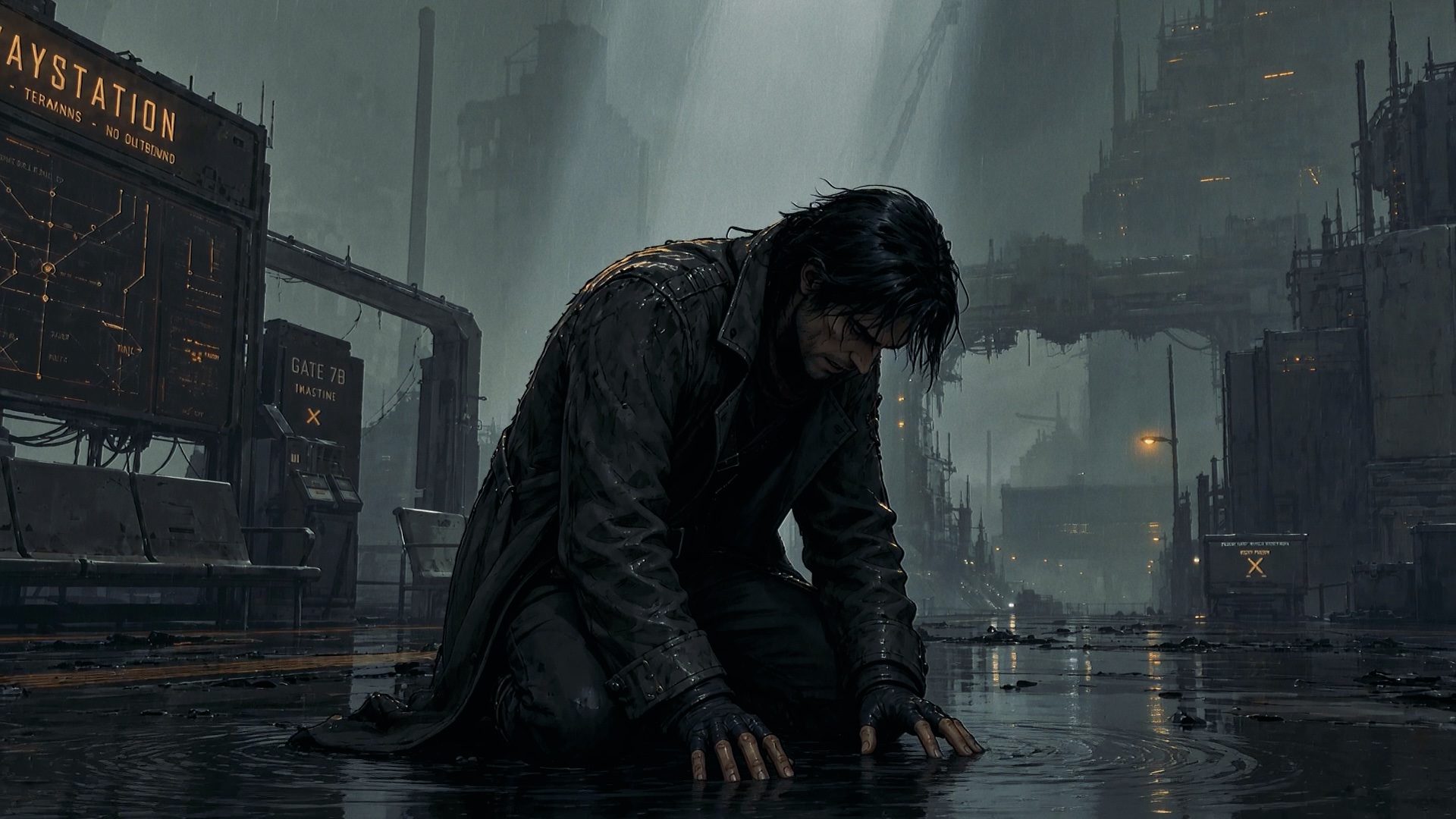 THE RESET, frame from the main cut at 01:16