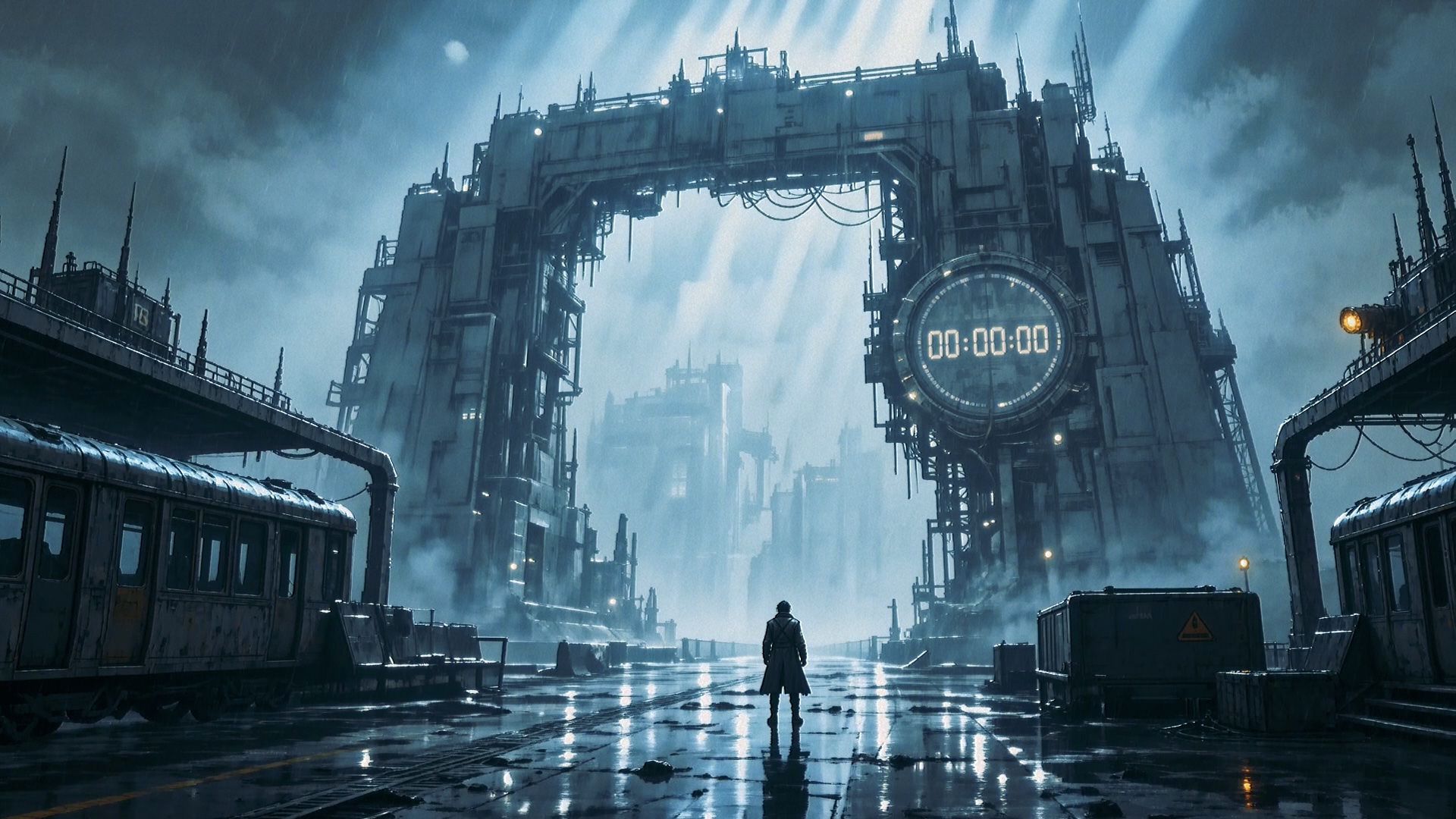 THE RESET, frame from the main cut at 01:30